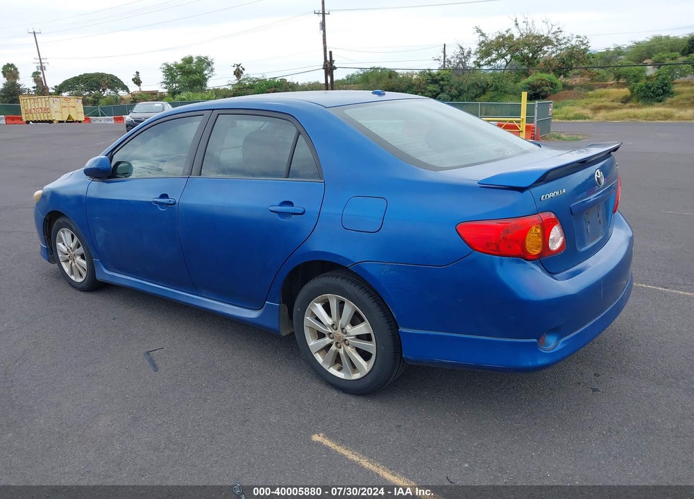 2009 TOYOTA COROLLA S VIN: 1NXBU40E09Z056974
