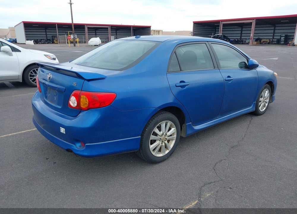 2009 TOYOTA COROLLA S VIN: 1NXBU40E09Z056974