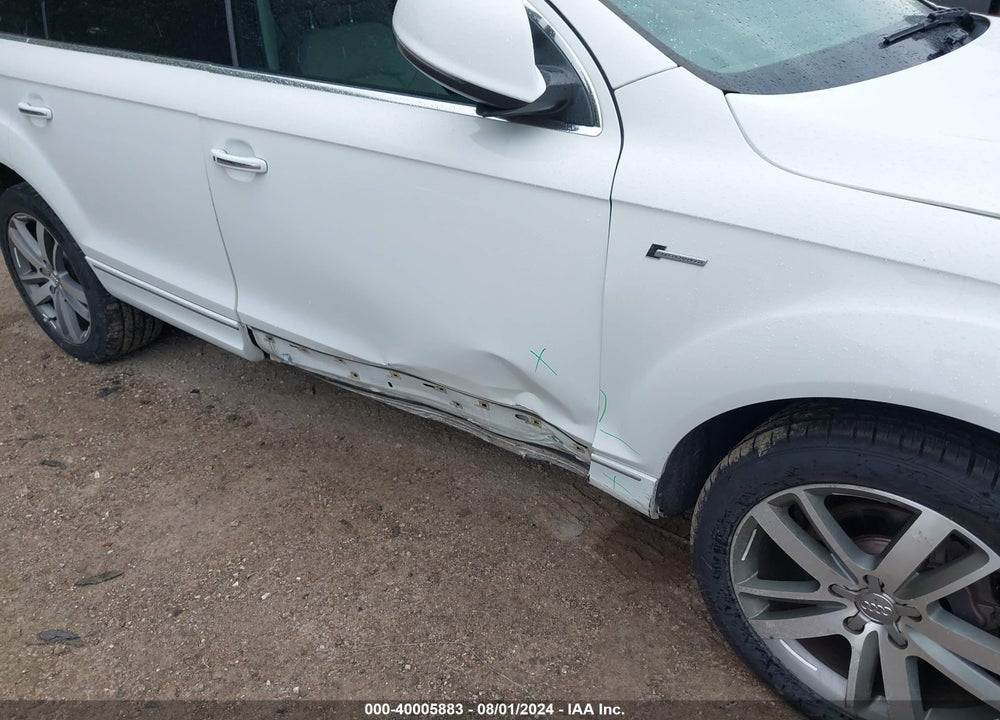 2014 AUDI Q7 3.0T PREMIUM VIN: WA1LGAFE2ED013313