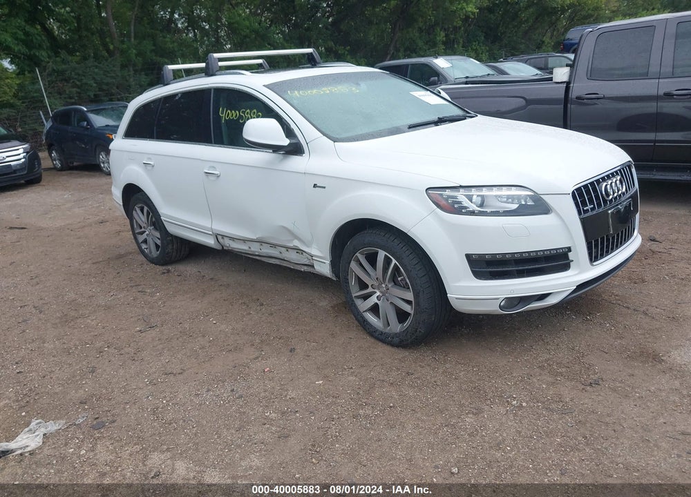 2014 AUDI Q7 3.0T PREMIUM VIN: WA1LGAFE2ED013313