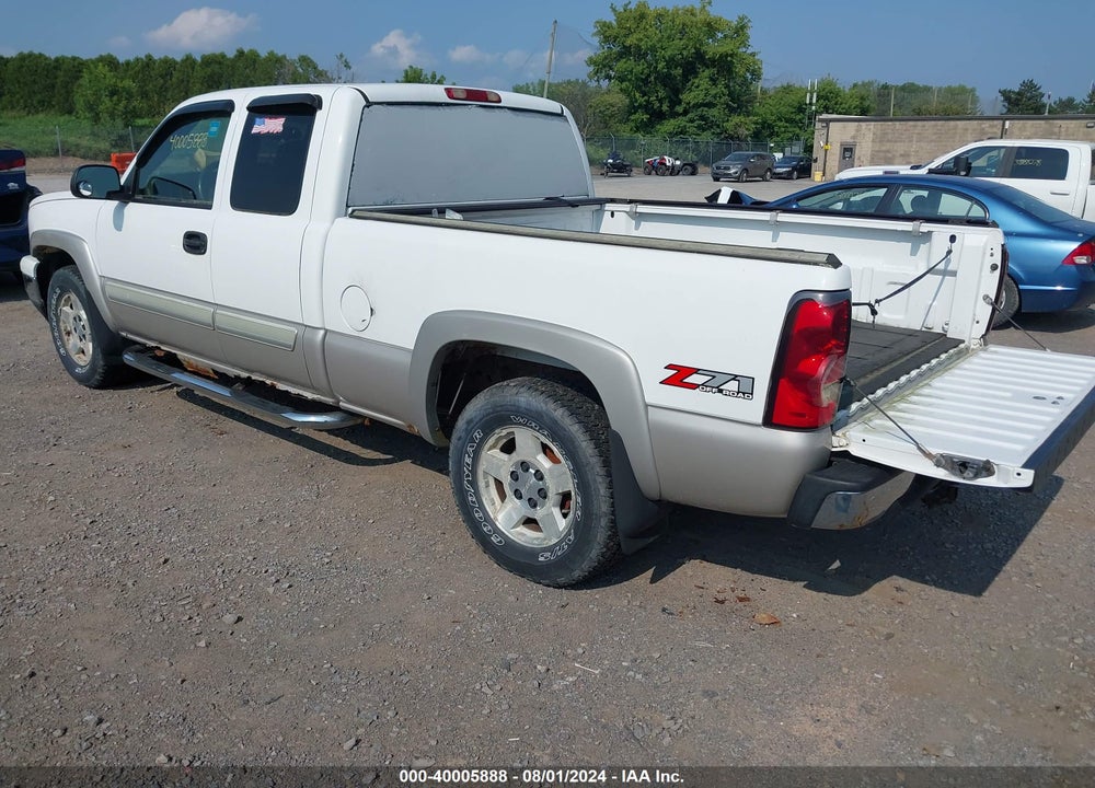2006 CHEVROLET SILVERADO 1500 LT2 VIN: 1GCEK19B86Z154826