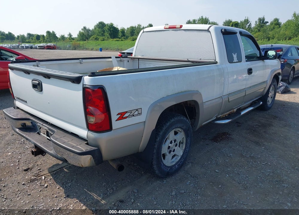 2006 CHEVROLET SILVERADO 1500 LT2 VIN: 1GCEK19B86Z154826
