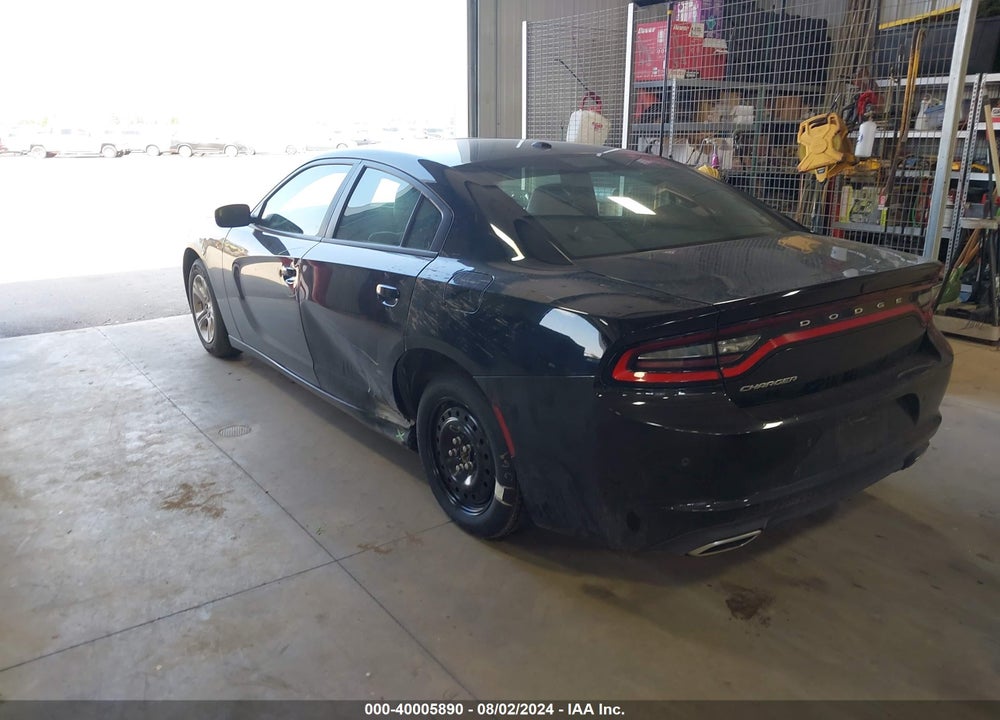 2022 DODGE CHARGER SXT RWD VIN: 2C3CDXBG7NH169301