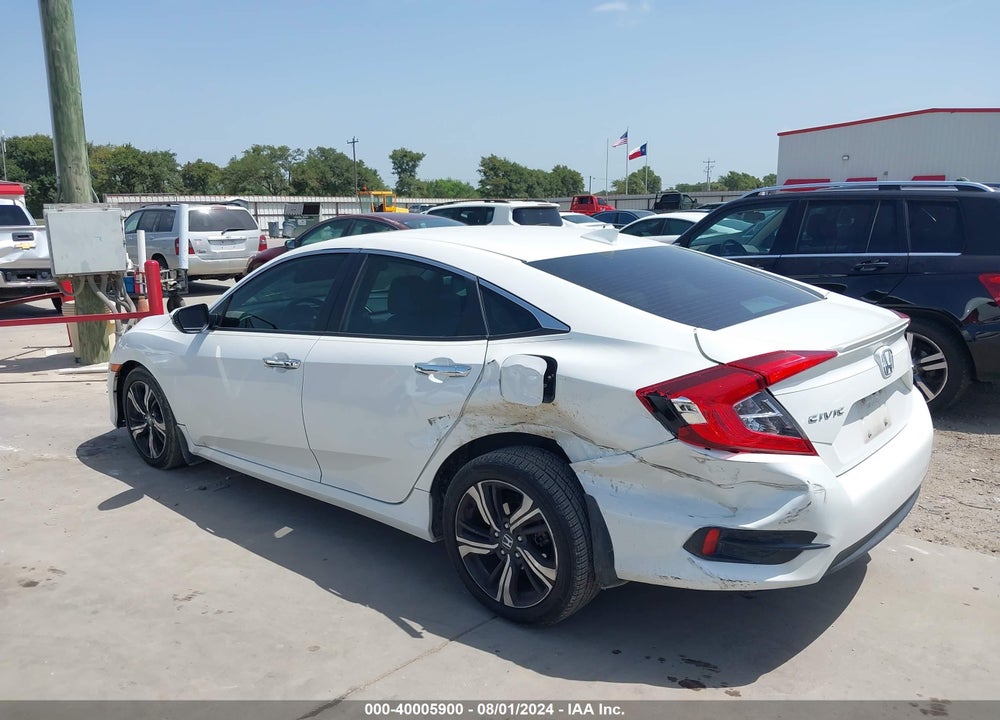2017 HONDA CIVIC TOURING VIN: 19XFC1F90HE020099