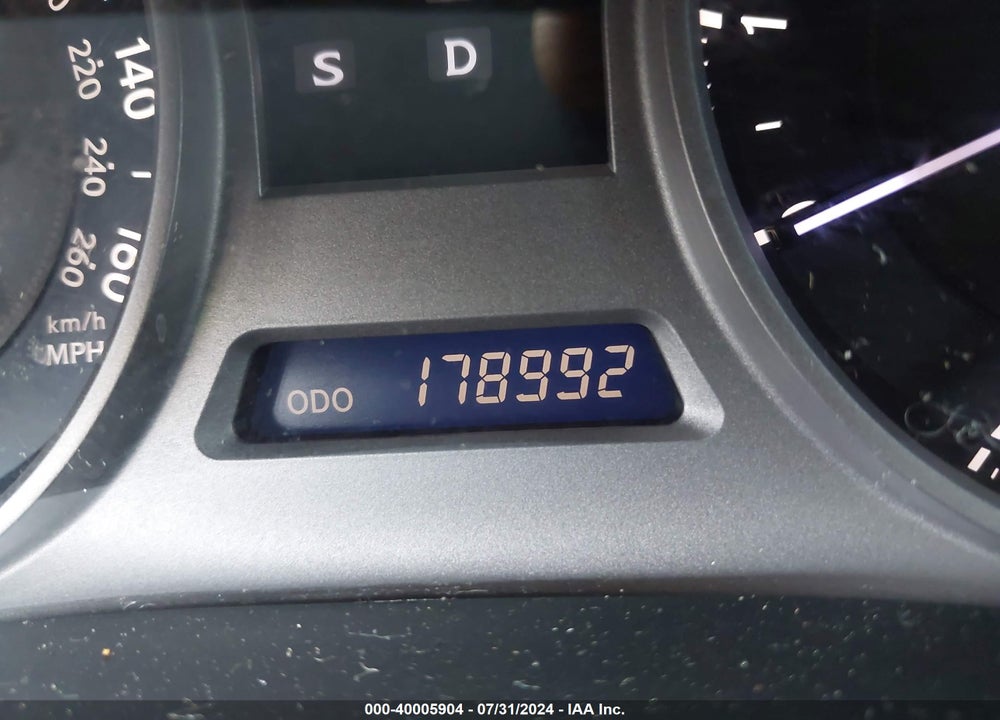 2007 LEXUS IS 250 VIN: JTHBK262372035667