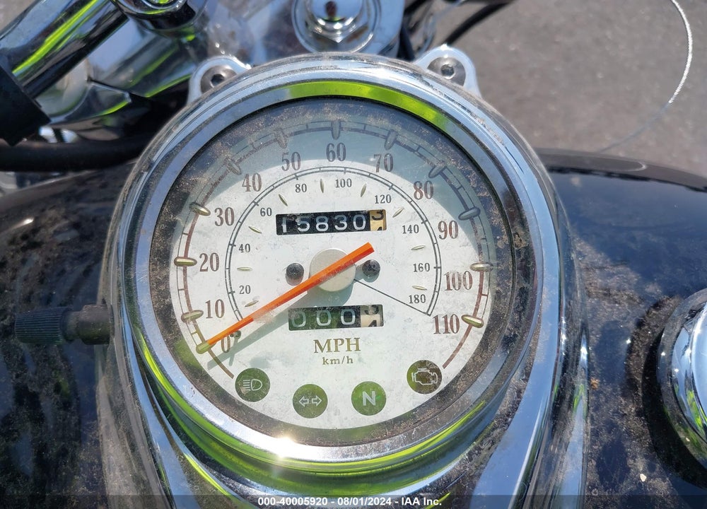 2007 YAMAHA XVS650 VIN: JYAVM01E07A114942