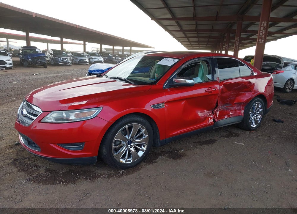 2012 FORD TAURUS LIMITED VIN: 1FAHP2FW3CG117742
