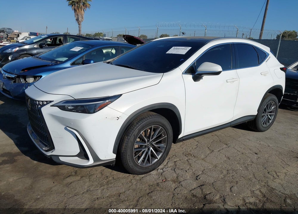 2022 LEXUS NX 350 PREMIUM VIN: JTJGGCEZ3N2005530