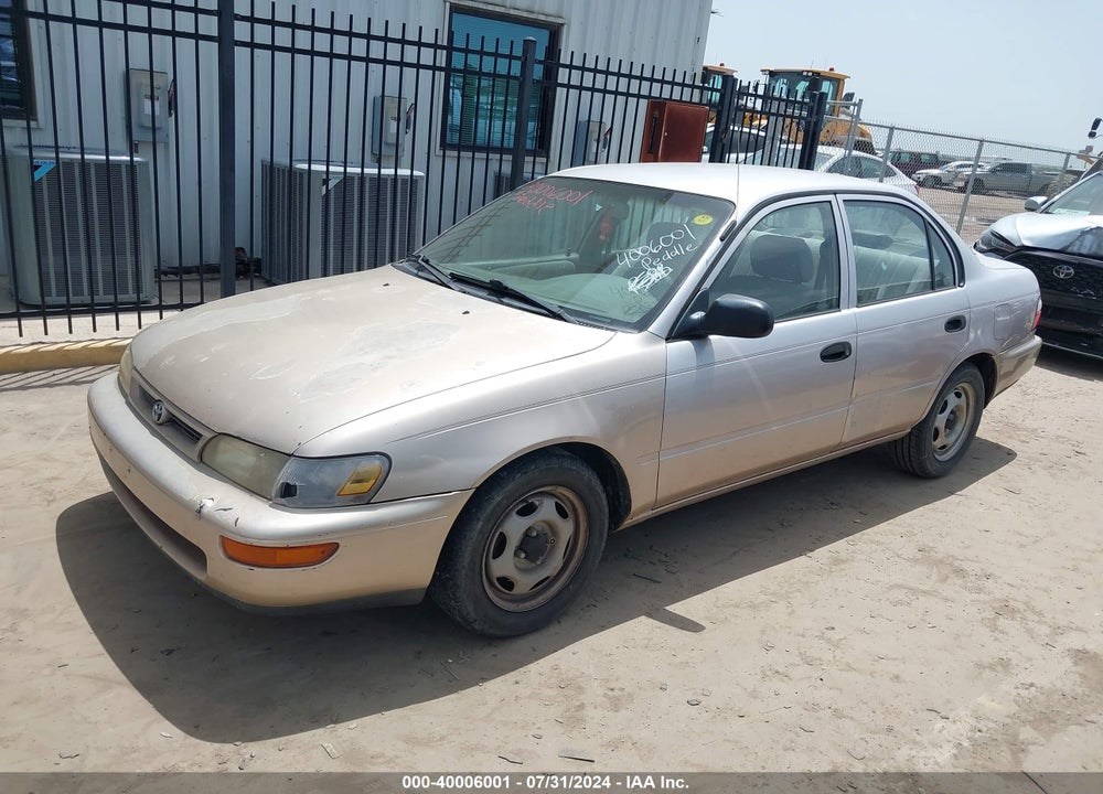 1997 TOYOTA COROLLA CE VIN: 1NXBA02E5VZ650971