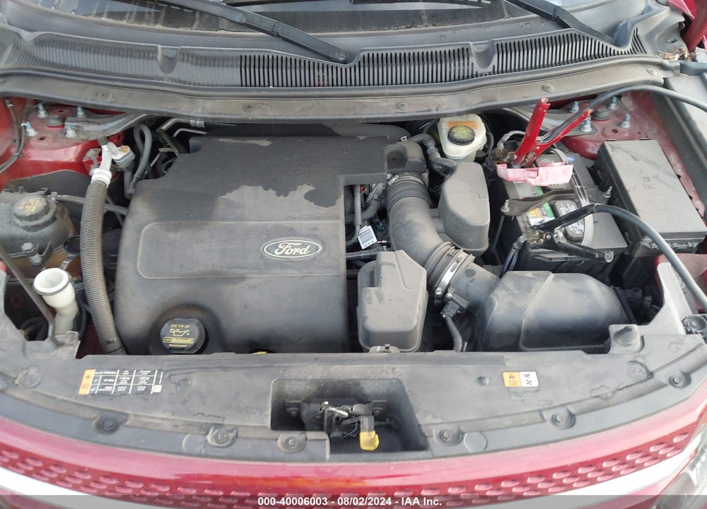 2013 FORD EXPLORER LIMITED VIN: 1FM5K7F82DGC23588