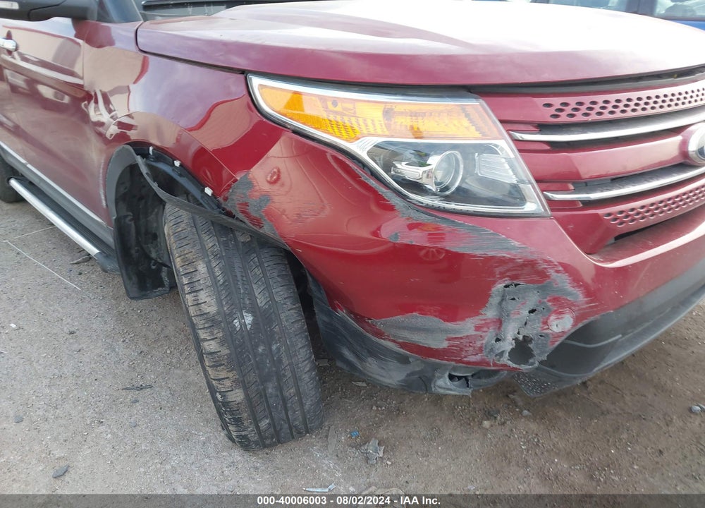 2013 FORD EXPLORER LIMITED VIN: 1FM5K7F82DGC23588