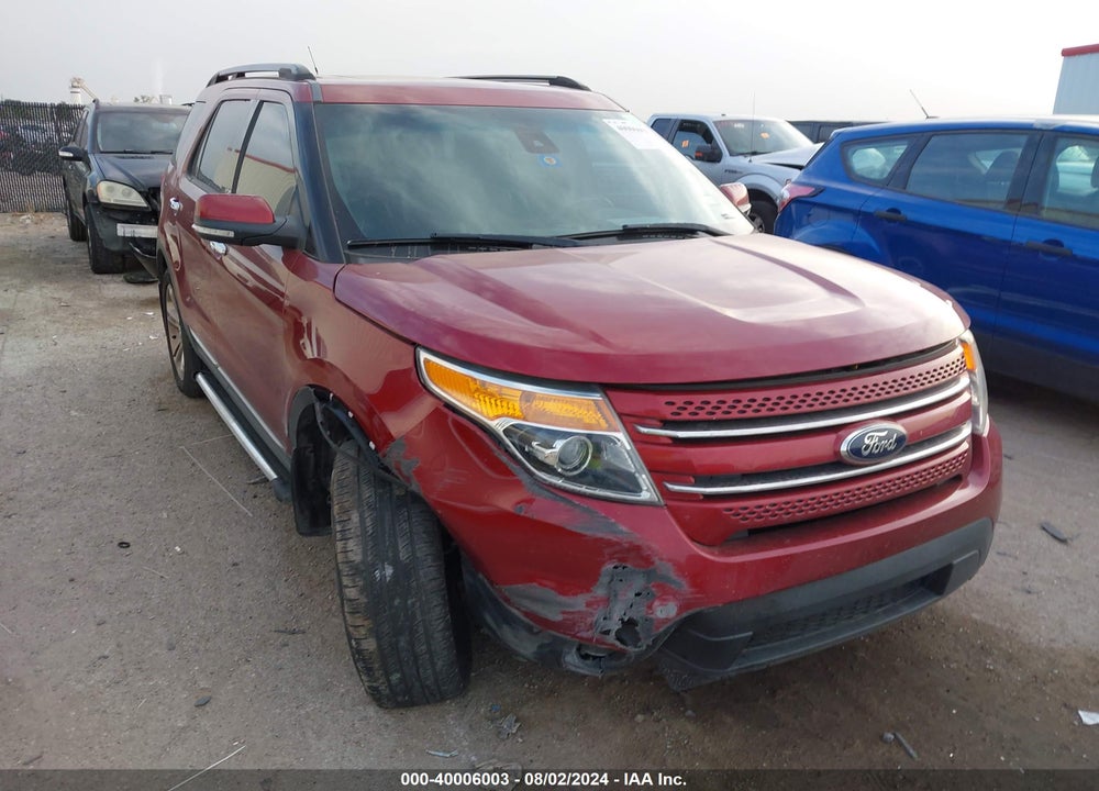 2013 FORD EXPLORER LIMITED VIN: 1FM5K7F82DGC23588