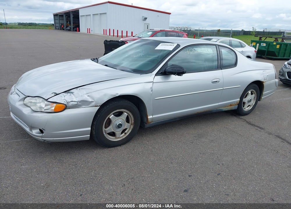 2004 CHEVROLET MONTE CARLO VIN: 2G1WW12E549125331