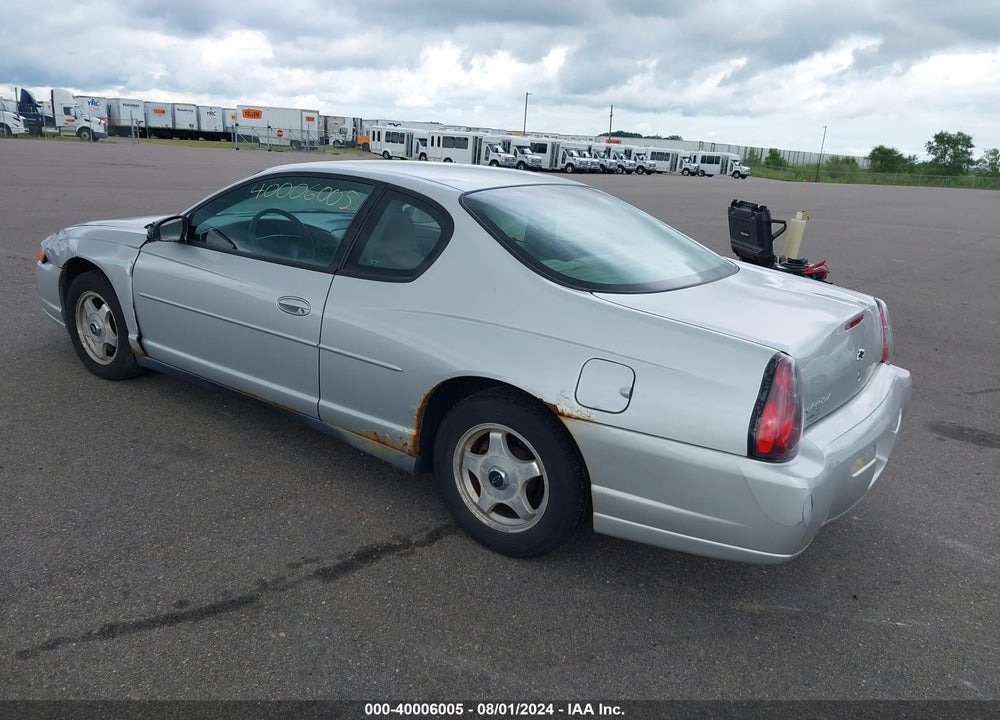 2004 CHEVROLET MONTE CARLO VIN: 2G1WW12E549125331
