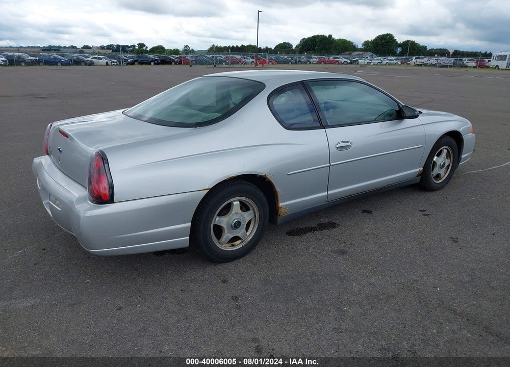 2004 CHEVROLET MONTE CARLO VIN: 2G1WW12E549125331
