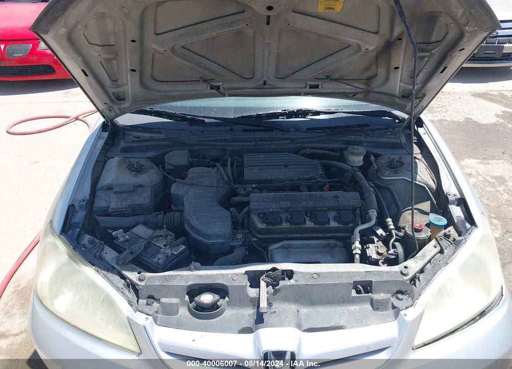 2005 HONDA CIVIC VIN: 2HGES16575H602942