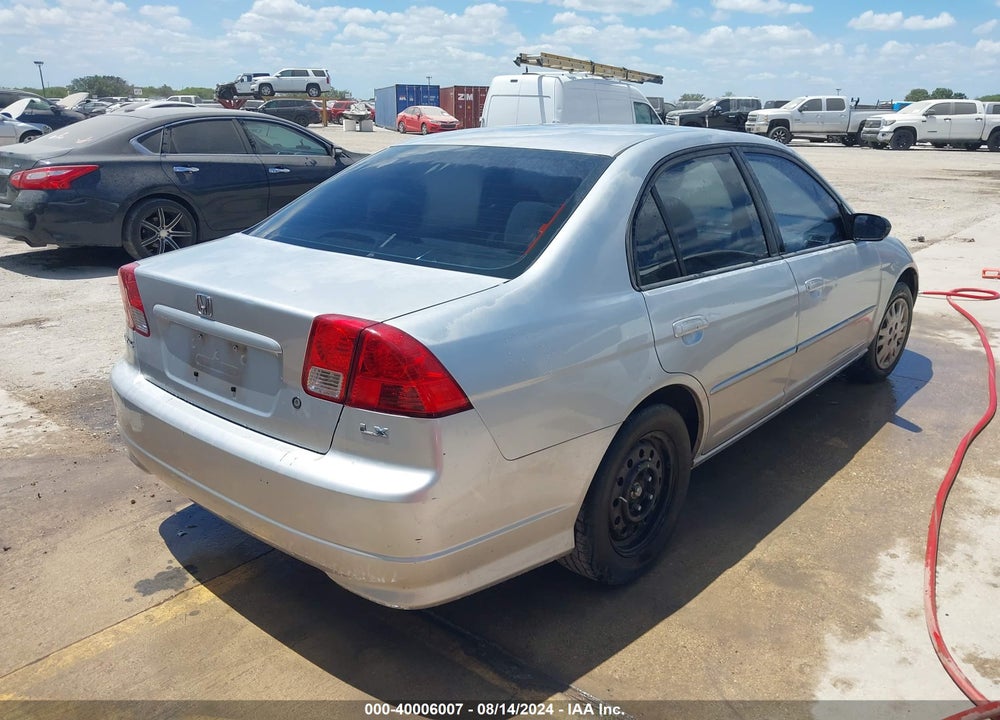 2005 HONDA CIVIC VIN: 2HGES16575H602942