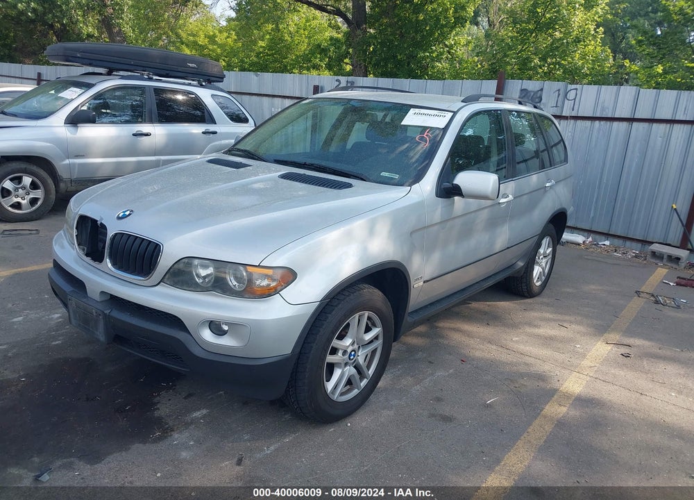 2005 BMW X5 3.0I VIN: 5UXFA13555LY02357