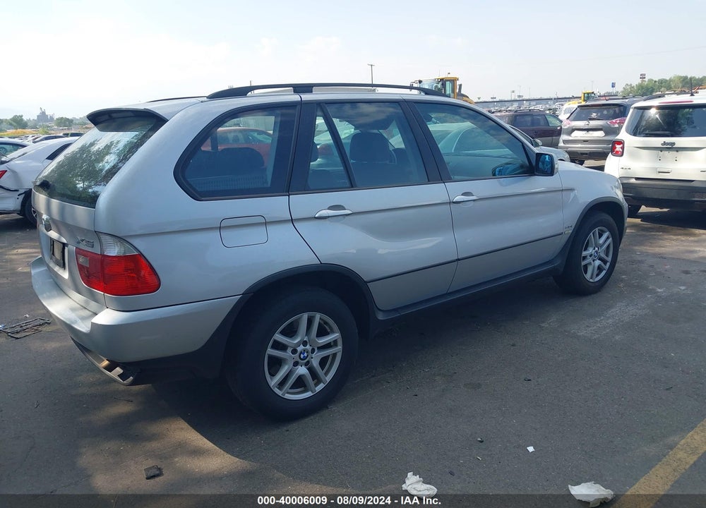 2005 BMW X5 3.0I VIN: 5UXFA13555LY02357