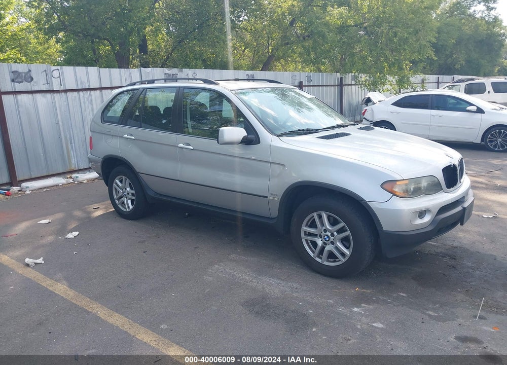 2005 BMW X5 3.0I VIN: 5UXFA13555LY02357