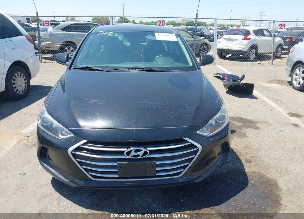 2018 HYUNDAI ELANTRA SEL VIN: KMHD84LF3JU629310