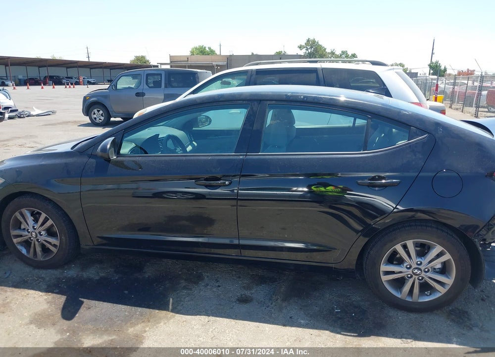 2018 HYUNDAI ELANTRA SEL VIN: KMHD84LF3JU629310