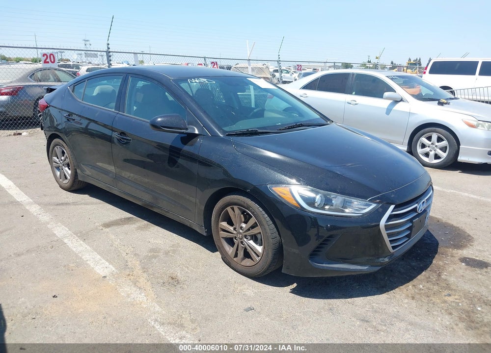 2018 HYUNDAI ELANTRA SEL VIN: KMHD84LF3JU629310