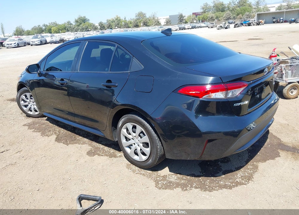 2022 TOYOTA COROLLA LE VIN: 5YFEPMAEXNP278646