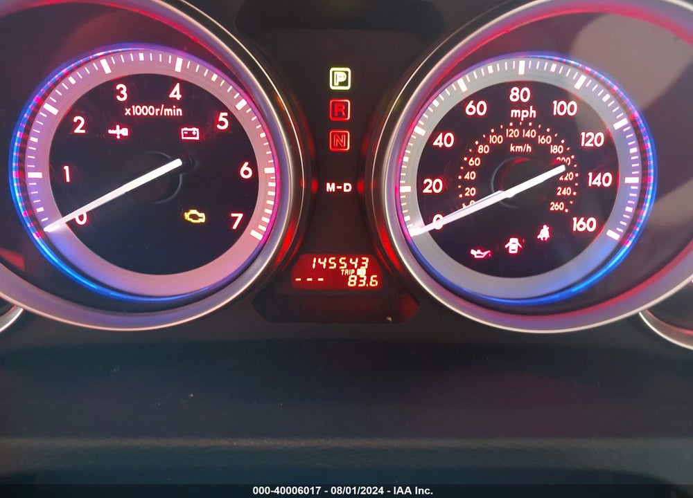 2009 MAZDA 6 I TOURING VIN: 1YVHP82A895M08808