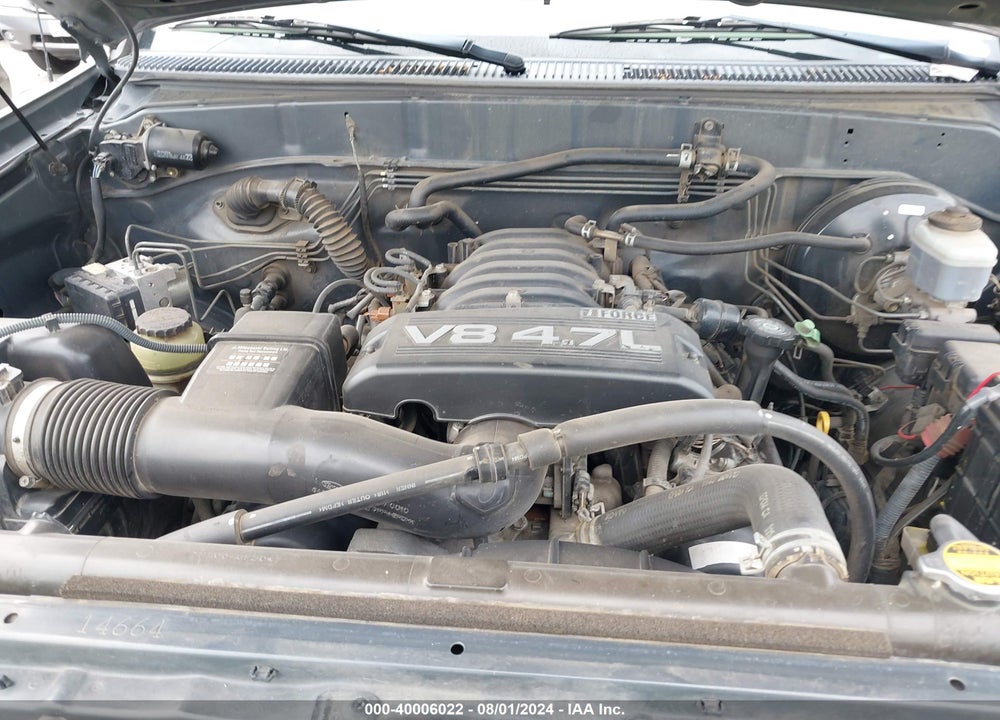 2005 TOYOTA TUNDRA LIMITED V8 VIN: 5TBET38125S488022