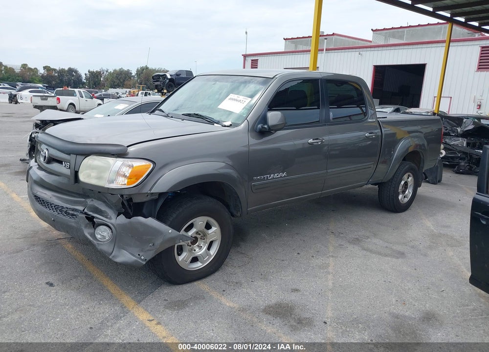 2005 TOYOTA TUNDRA LIMITED V8 VIN: 5TBET38125S488022