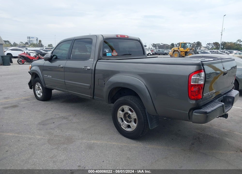 2005 TOYOTA TUNDRA LIMITED V8 VIN: 5TBET38125S488022