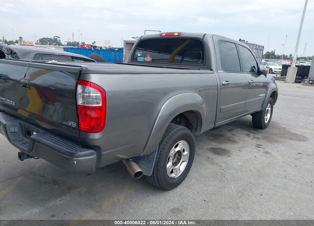 2005 TOYOTA TUNDRA LIMITED V8 VIN: 5TBET38125S488022