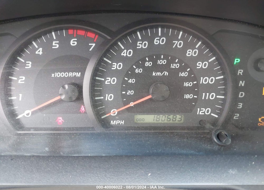 2005 TOYOTA TUNDRA LIMITED V8 VIN: 5TBET38125S488022
