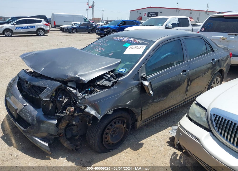 2009 TOYOTA COROLLA LE VIN: JTDBL40E09J016418