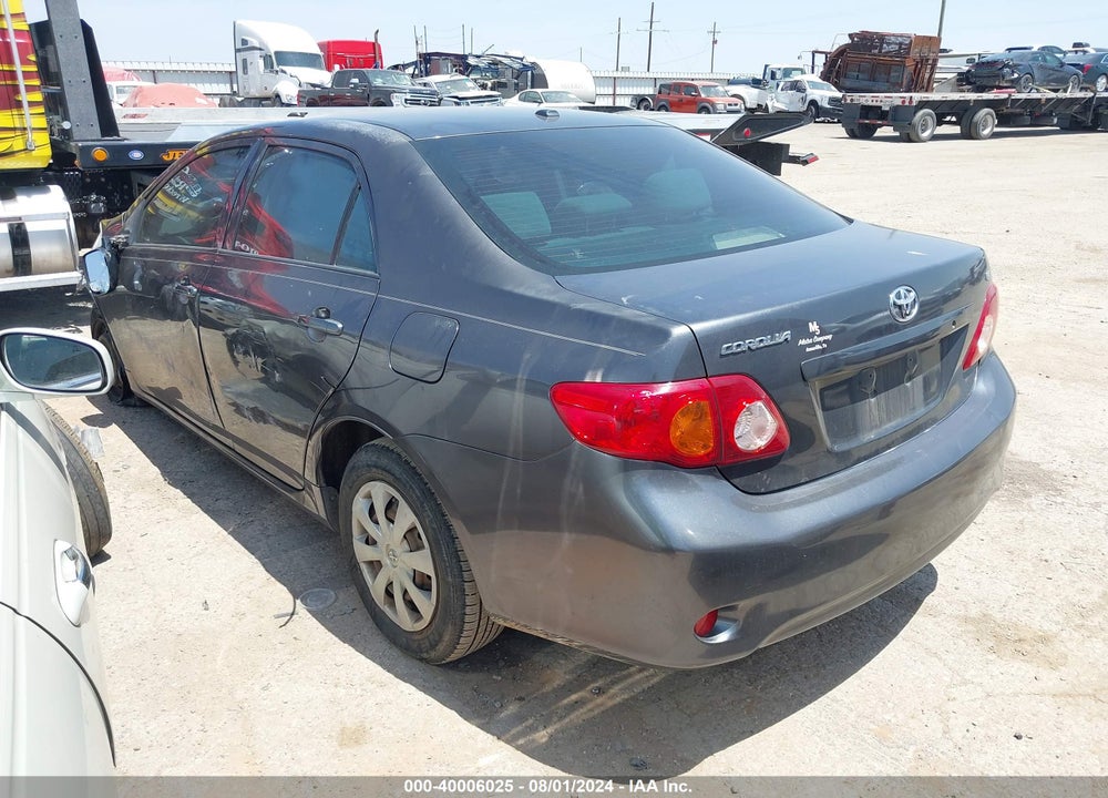 2009 TOYOTA COROLLA LE VIN: JTDBL40E09J016418