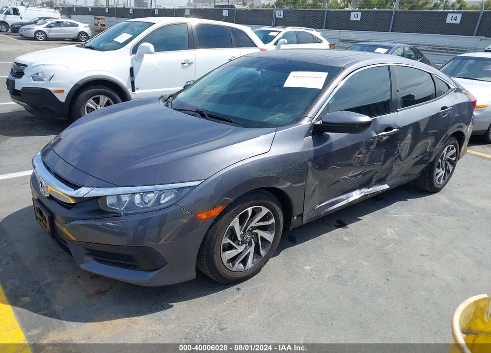 2016 HONDA CIVIC EX VIN: 2HGFC2F76GH552661