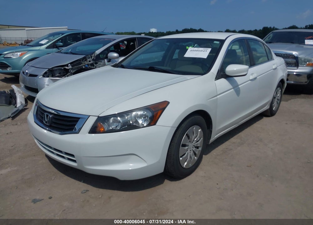 2010 HONDA ACCORD 2.4 LX VIN: 1HGCP2F30AA013835