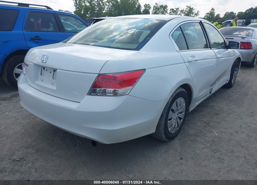 2010 HONDA ACCORD 2.4 LX VIN: 1HGCP2F30AA013835