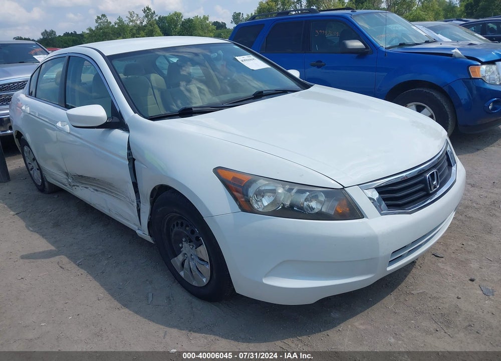 2010 HONDA ACCORD 2.4 LX VIN: 1HGCP2F30AA013835