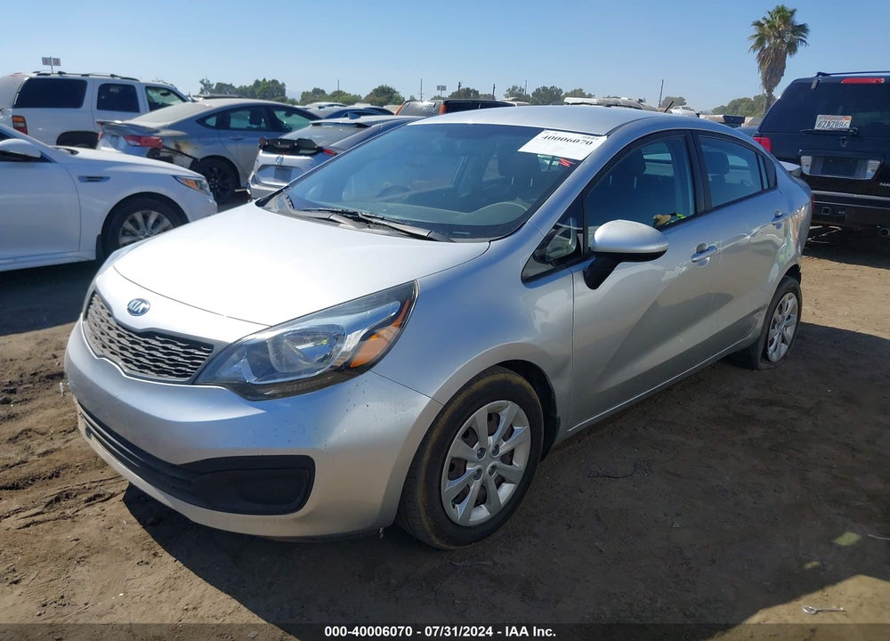 2013 KIA RIO LX VIN: KNADM4A36D6184642