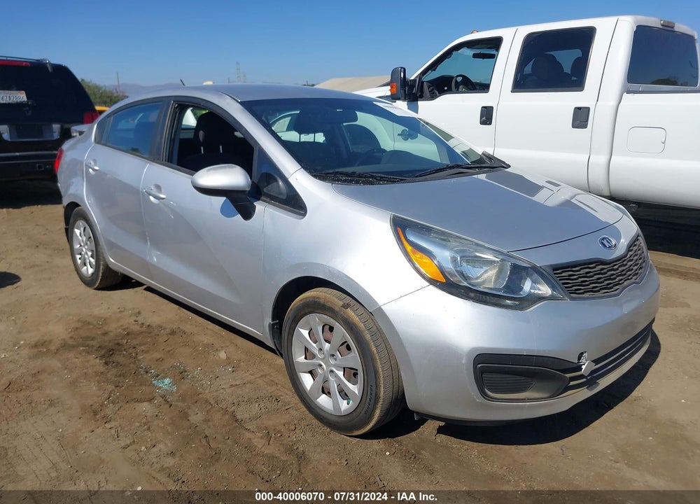 2013 KIA RIO LX VIN: KNADM4A36D6184642