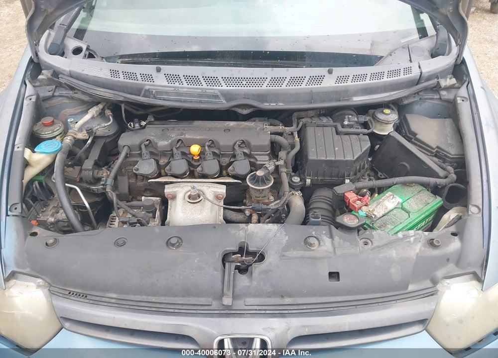2006 HONDA CIVIC LX VIN: 2HGFG12616H547409