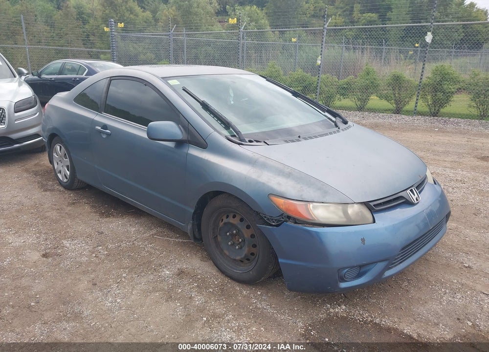 2006 HONDA CIVIC LX VIN: 2HGFG12616H547409