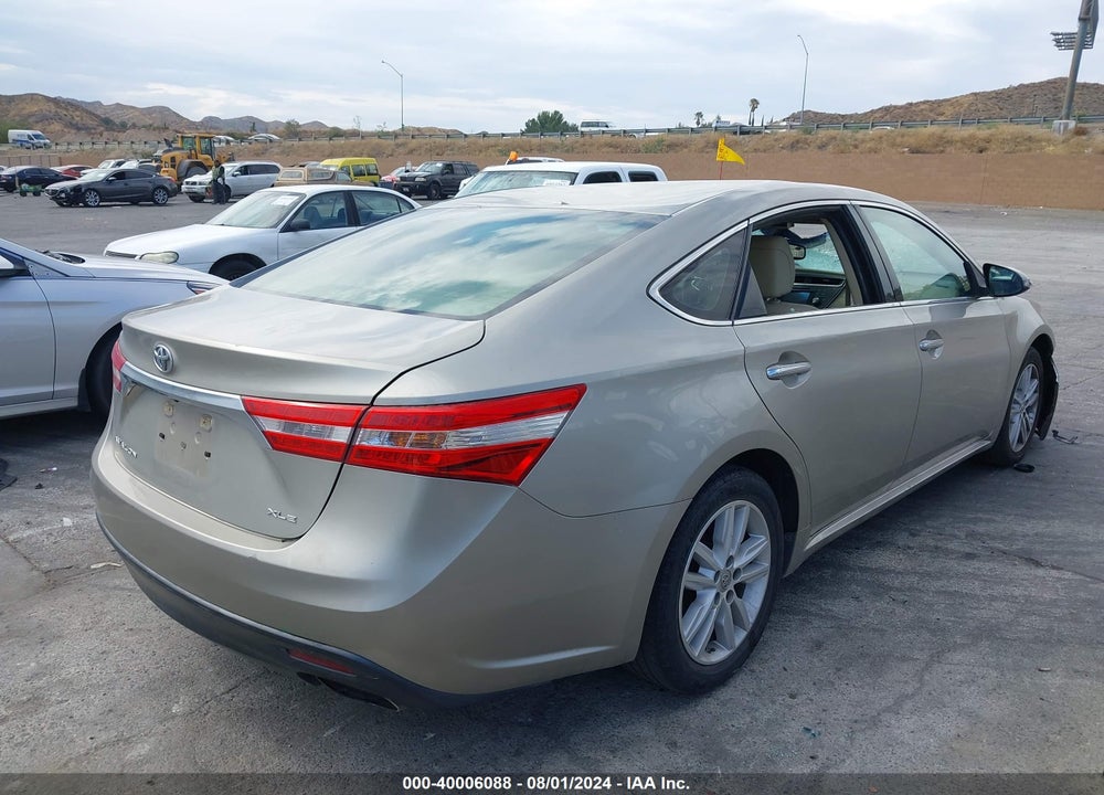 2014 TOYOTA AVALON XLE PREMIUM VIN: 4T1BK1EB7EU111465