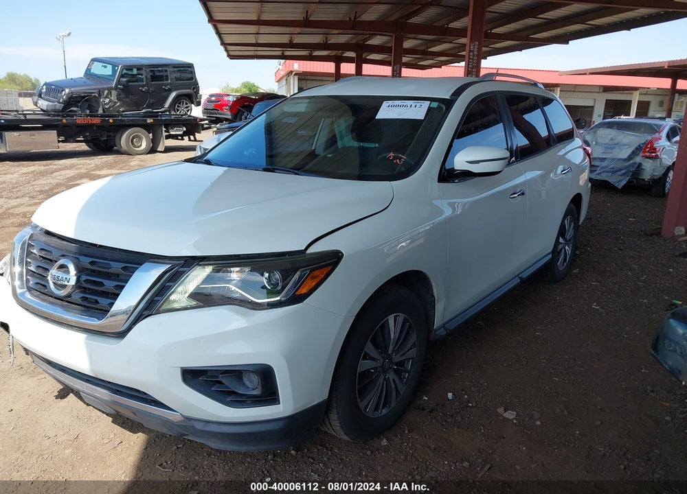 2017 NISSAN PATHFINDER S VIN: 5N1DR2MN9HC685744