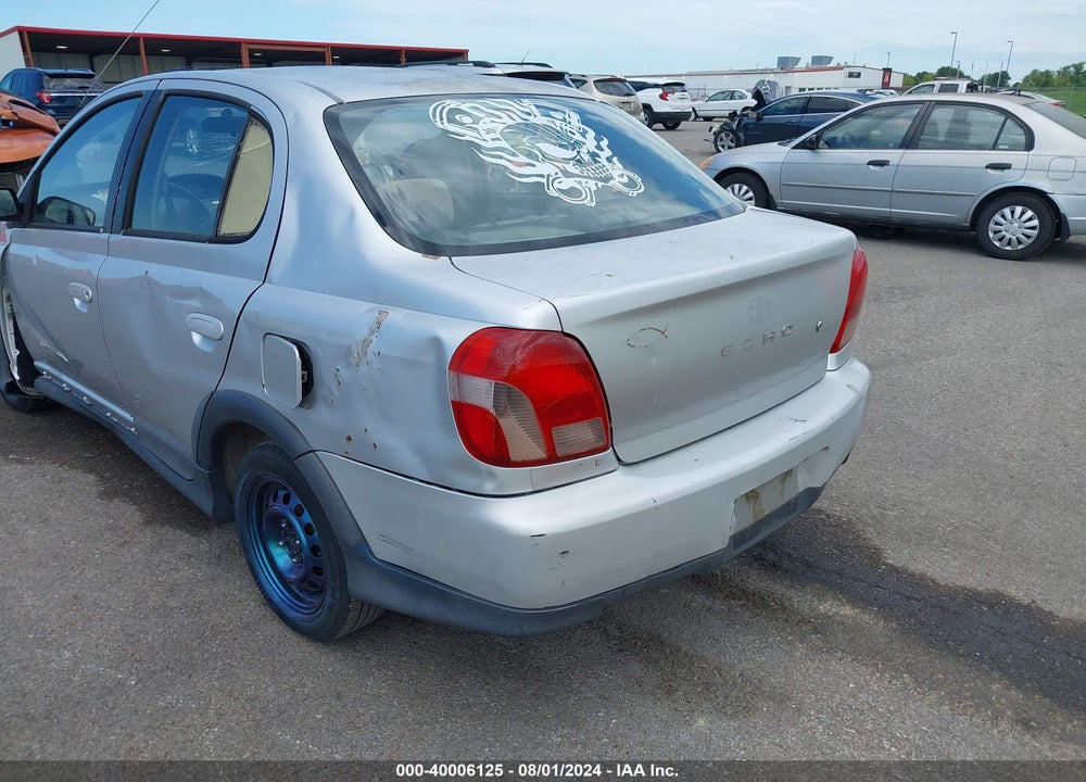 2000 TOYOTA ECHO VIN: JTDBT1232Y5021069