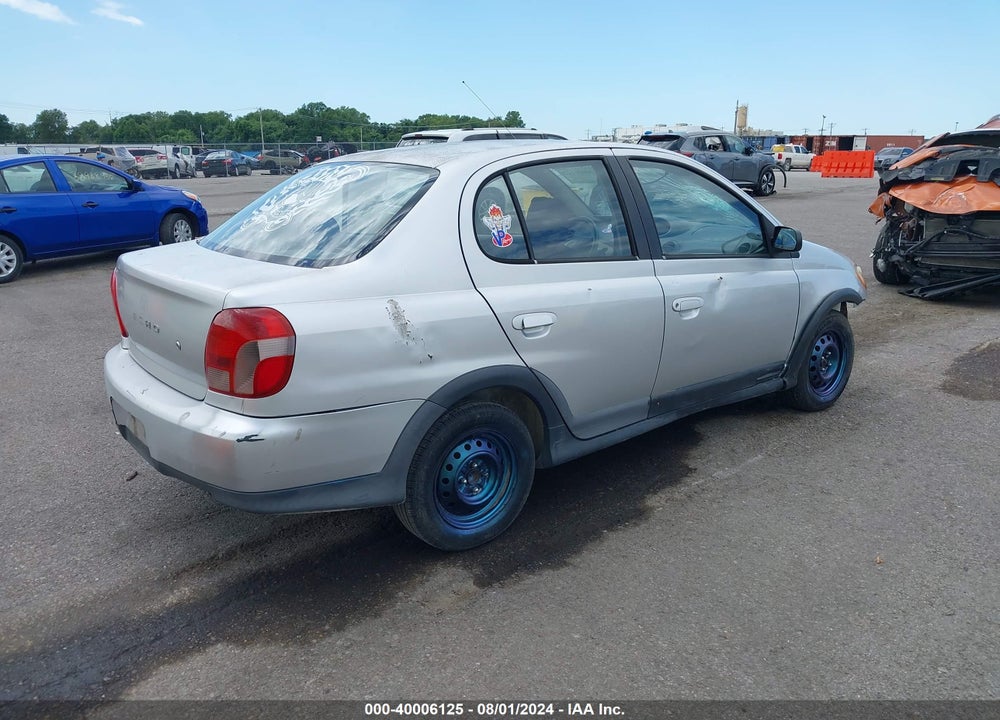 2000 TOYOTA ECHO VIN: JTDBT1232Y5021069