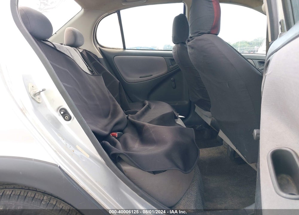 2000 TOYOTA ECHO VIN: JTDBT1232Y5021069