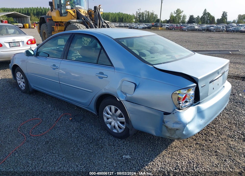 2006 TOYOTA CAMRY LE VIN: 4T1BE32K16U658790